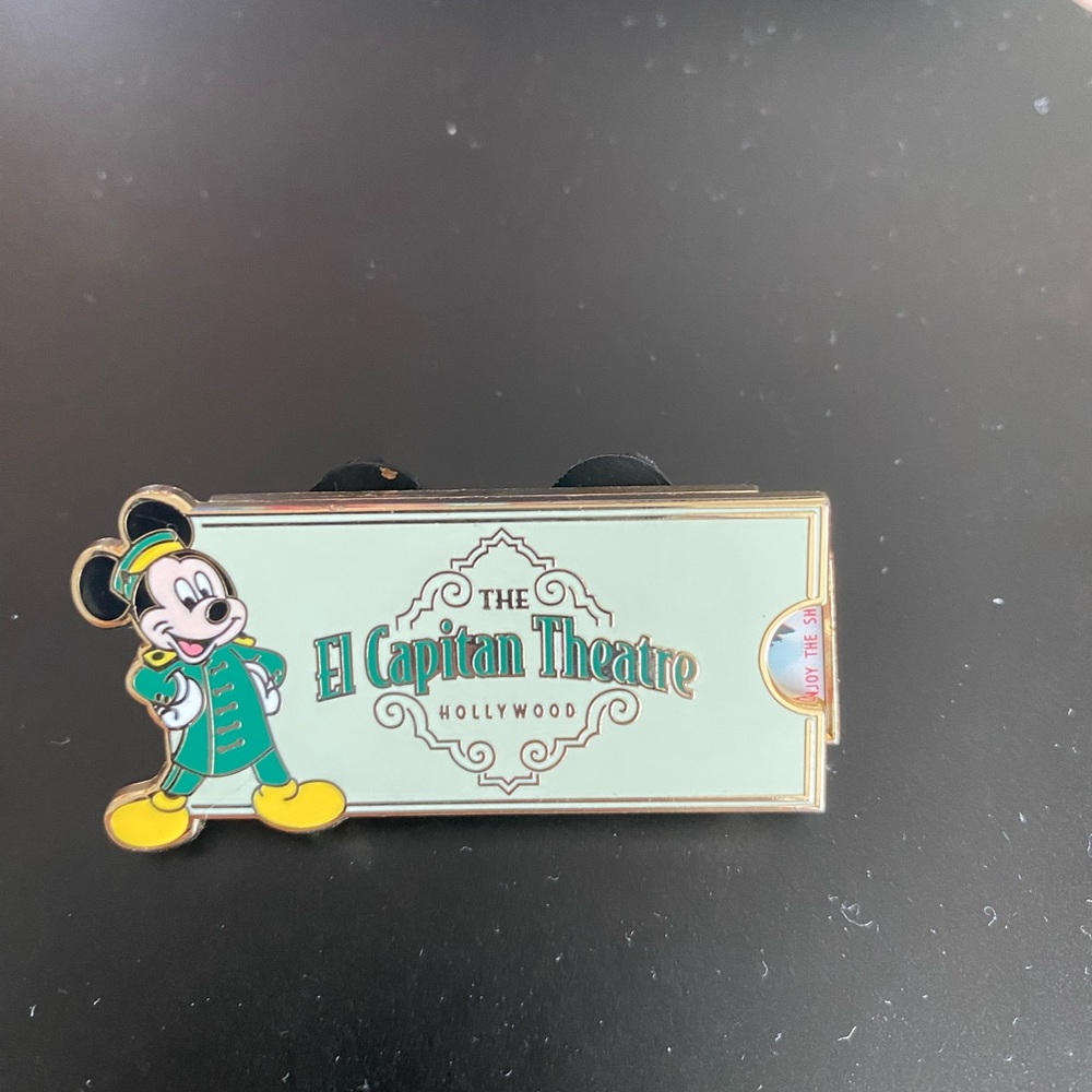Limited Release! El Capitan Maleficent Movie Ticket Pin
